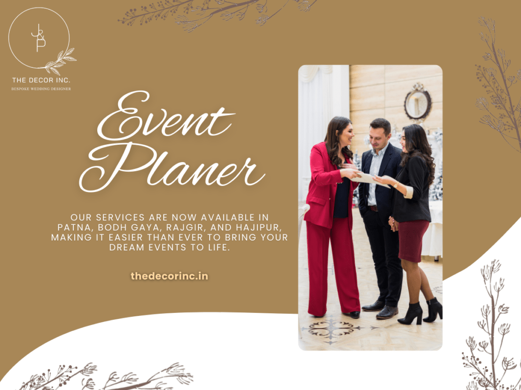 Comprehensive Event Planning Services by The Decor Inc.