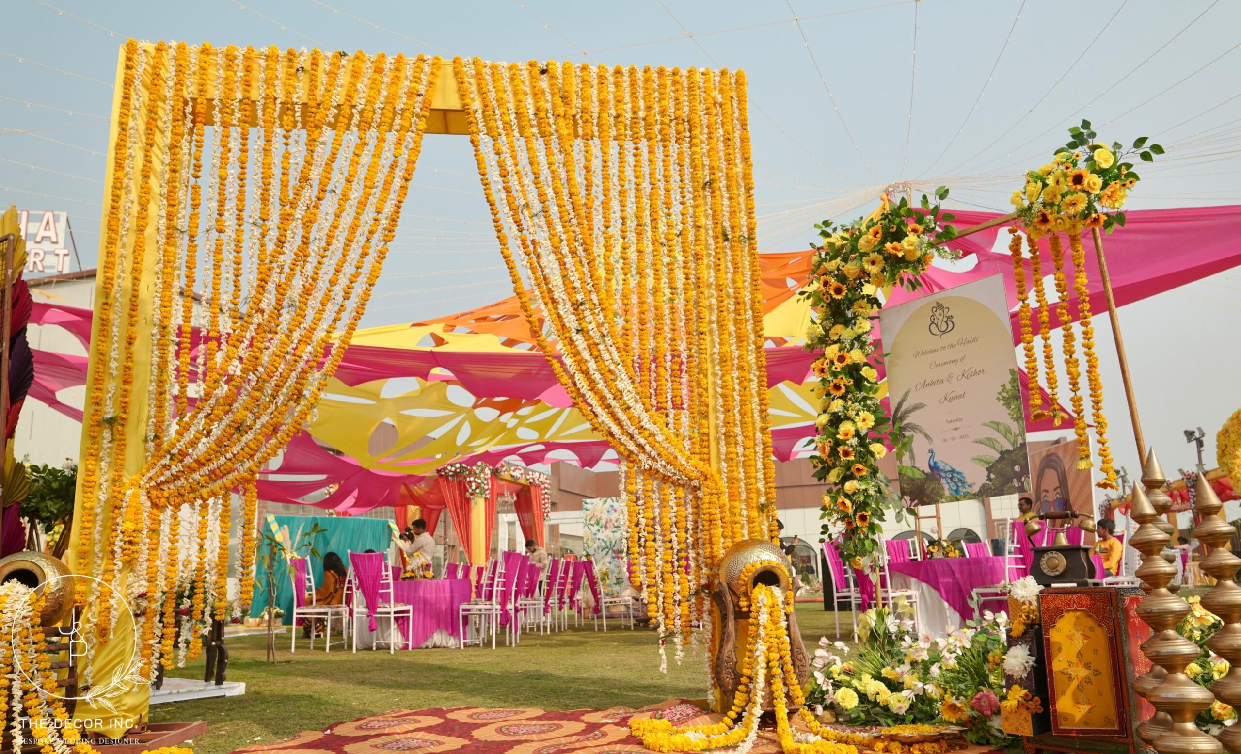 Haldi & Mehendi with The Decor Inc.